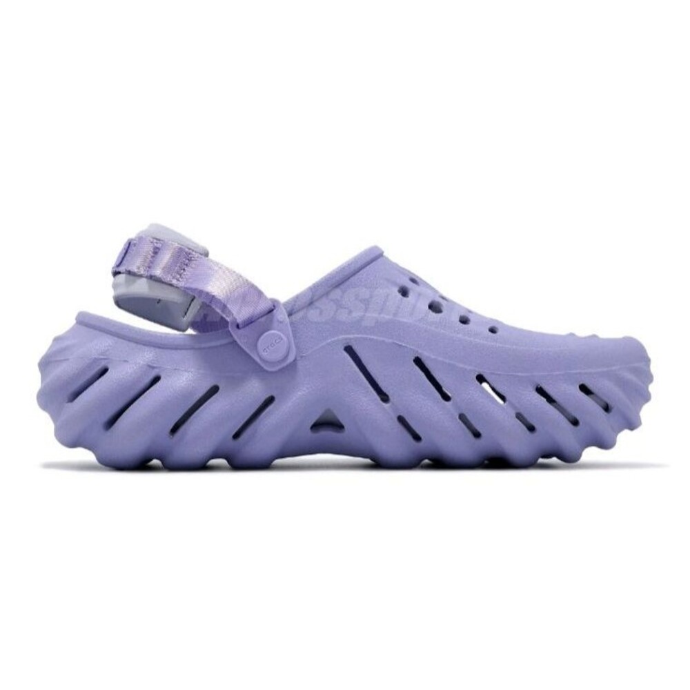 NEW CROCS ECHO CLOG WOMAN 10 MEN 8 Lavender COMFORT WATER RESISTANT LIGHTWEIGHT - Picture 3 of 15